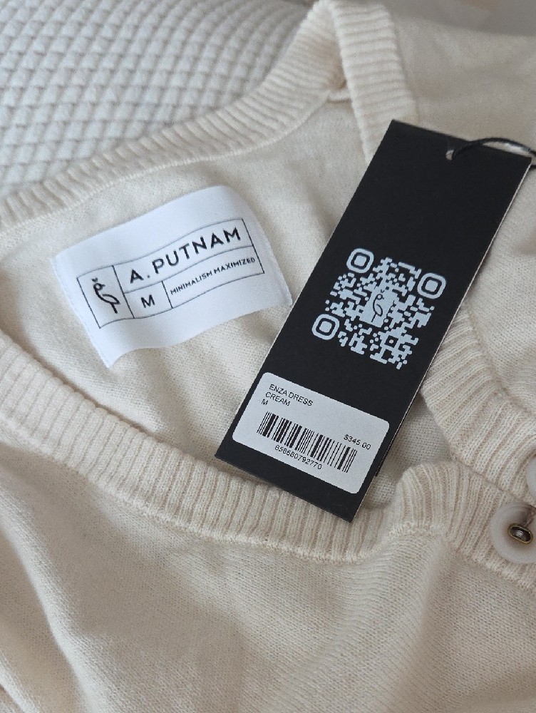 A Putnum Enza Washable Cashmere Dress Nwt — image 8 of 8
